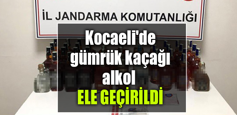 kocaeli kaçak alkol