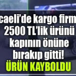kocaeli kargo firması