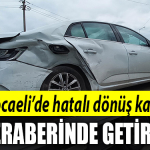 kocaeli kaza hata