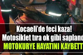 kocaeli kaza motokurye