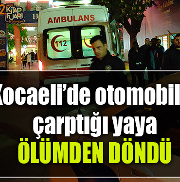 kocaeli kaza yaya