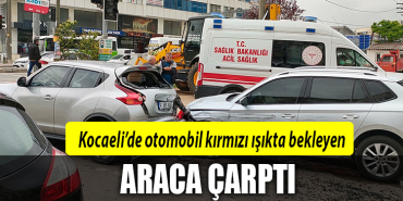 kocaeli kırmızı ışık kaza