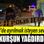 kocaeli kurşun yağdırdı