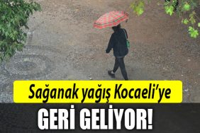 kocaeli saganak yagis kocaeli hava durumu