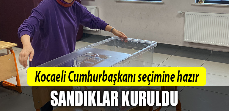 kocaeli seçim cumhurbaşkanlığı