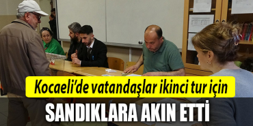kocaeli seçim ikinci tur