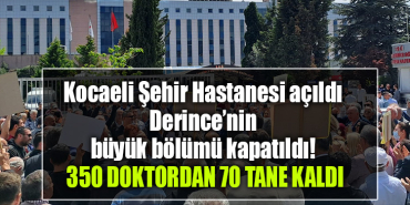 kocaeli şehir hastanesi derince eğitim