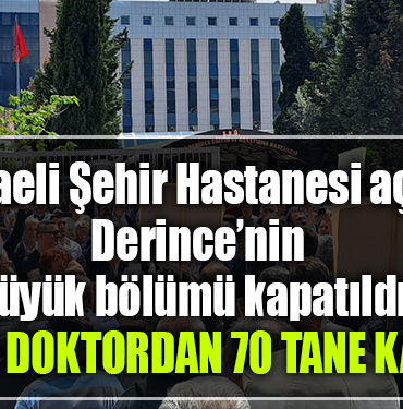 kocaeli şehir hastanesi derince eğitim