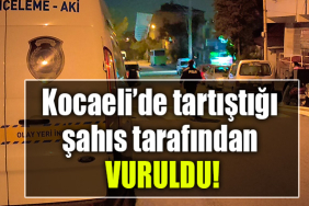 kocaeli silahla yaralama