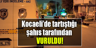 kocaeli silahla yaralama