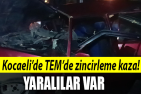 kocaeli tem kaza yaralı