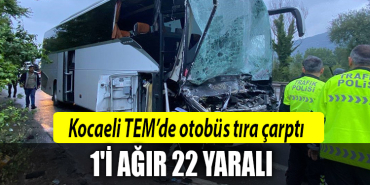 kocaeli tem kaza yaralı