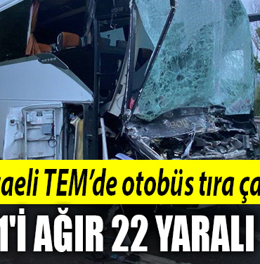 kocaeli tem kaza yaralı