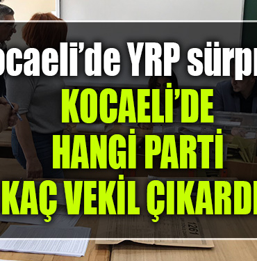 kocaeli vekil sayısı