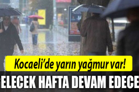 kocaeli yağmur hava durumu