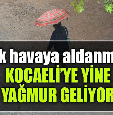 kocaeli yağmur hava durumu