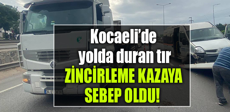 kocaeli zincirleme kaza