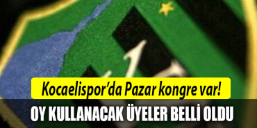 kocaelispor kongre