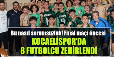 kocaelispor zehirlendi