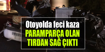 sakarya otoyol kaza