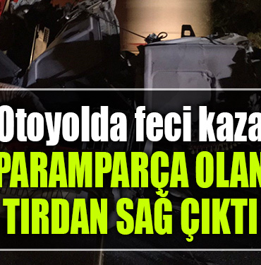 sakarya otoyol kaza