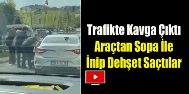 trafik kavga