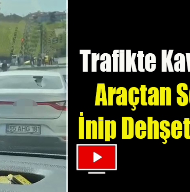 trafik kavga