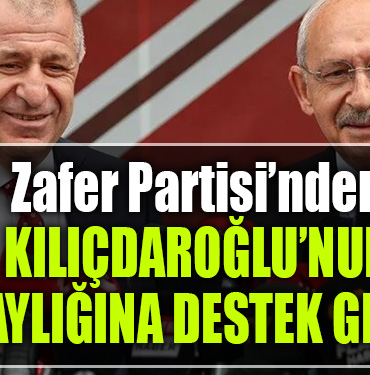 zafer partisi kemal kılıçdaroğlu