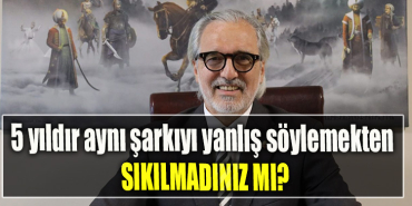 Cem Şakoğlu 5 yıldır aynı şarkıyı yanlış söylemekten sıkılmadınız mı