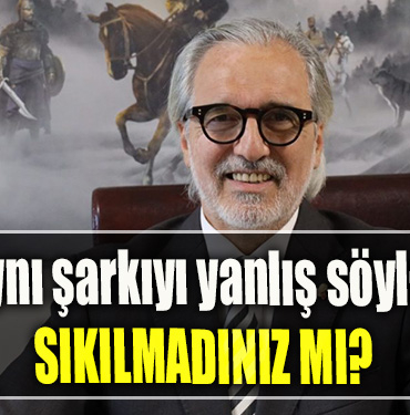 Cem Şakoğlu 5 yıldır aynı şarkıyı yanlış söylemekten sıkılmadınız mı