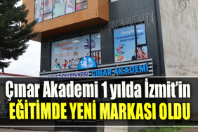 Çınar Akademi 1 yılda İzmit’in eğitimde yeni markası oldu
