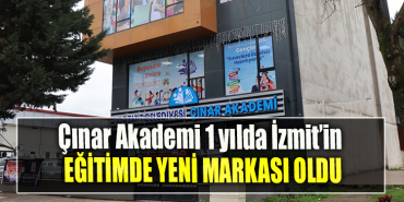 Çınar Akademi 1 yılda İzmit’in eğitimde yeni markası oldu