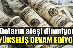 Doların ateşi dinmiyor. Yükseliş devam ediyor