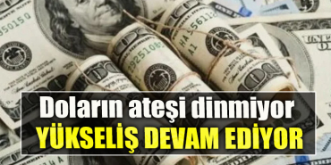 Doların ateşi dinmiyor. Yükseliş devam ediyor