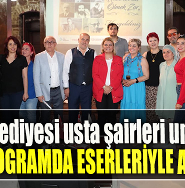 İzmit Belediyesi usta şairleri unutulmaz programda eserleriyle andı