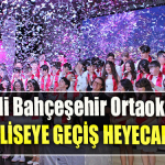 Kocaeli Bahçeşehir Ortaokulu’nde liseye geçiş heyecanı