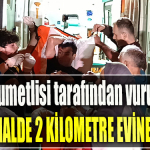 Kocaeli' de Husumetlisi tarafından vuruldu, yaralı halde 2 buçuk kilometre evine yürüdü