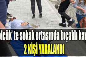 Kocaeli' de Sokak ortasında bıçaklı kavga 2 yaralı