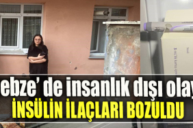 Kocaeli' de elektrik ve su abonelikleri kapattırıldı, genç kızın buzdolabındaki insülin ilaçları bozuldu
