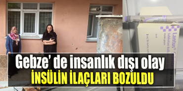 Kocaeli' de elektrik ve su abonelikleri kapattırıldı, genç kızın buzdolabındaki insülin ilaçları bozuldu