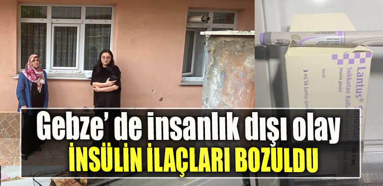Kocaeli' de elektrik ve su abonelikleri kapattırıldı, genç kızın buzdolabındaki insülin ilaçları bozuldu