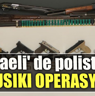 Kocaeli' de polisten kurusıkı operasyonu