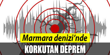 Marmara denizinde 3.2 büyüklüğünde deprem