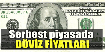 Serbest piyasada döviz fiyatları