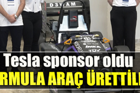 Tesla sponsor oldu, Türkiye’de ilk kez turbo içten yanmalı 'Formula' araç ürettiler