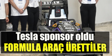 Tesla sponsor oldu, Türkiye’de ilk kez turbo içten yanmalı 'Formula' araç ürettiler