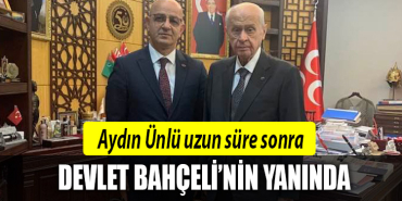 aydın ünlü devlet bahçeli
