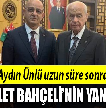 aydın ünlü devlet bahçeli