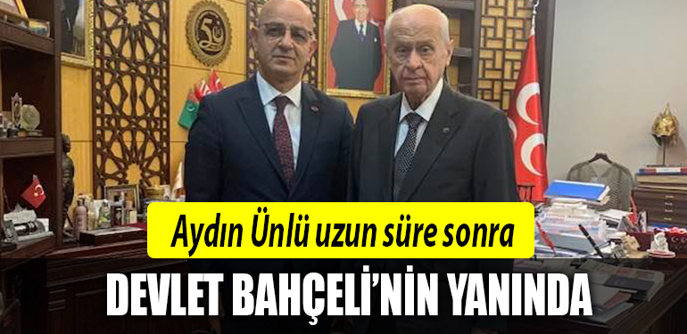 aydın ünlü devlet bahçeli