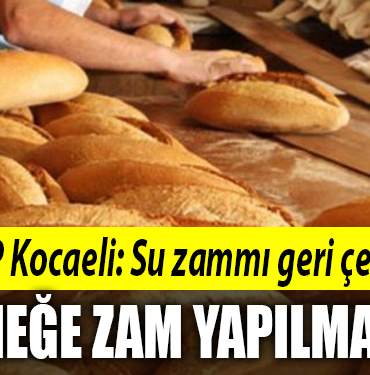 emep su ekmek zammı
